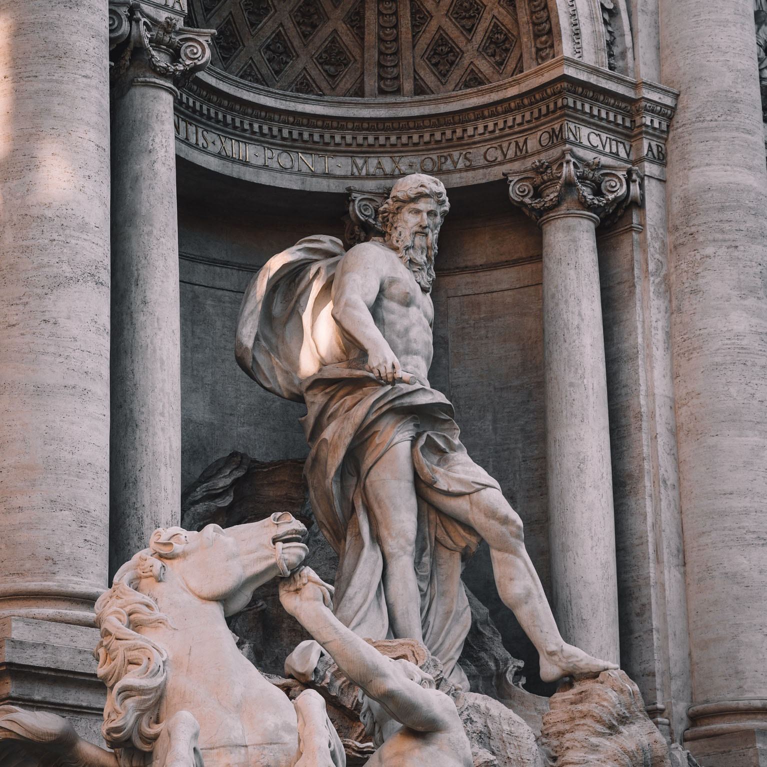 interesting statue from 18 century
